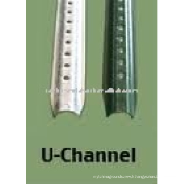 Poste de signalisation de voie U-channel
